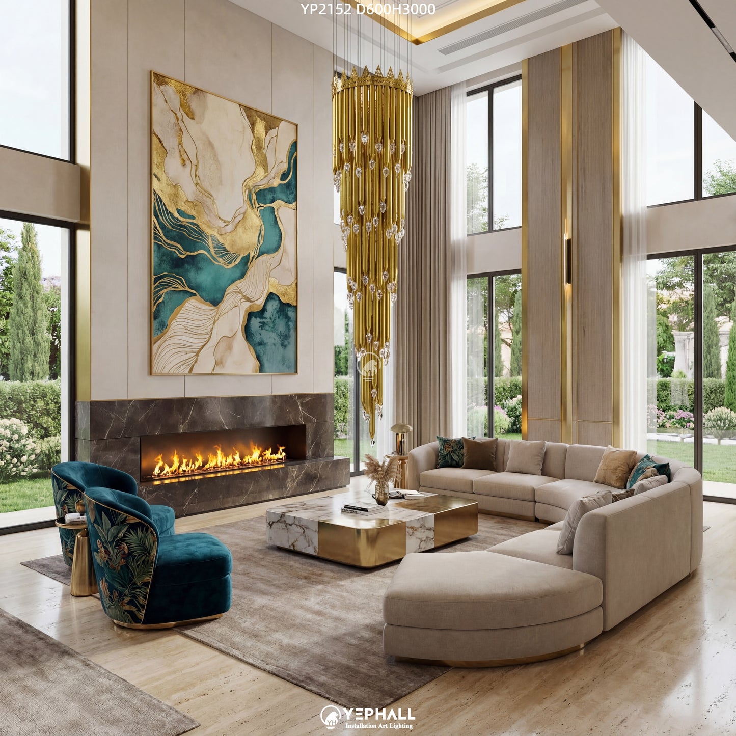 YP2152 Art Lighting Composition