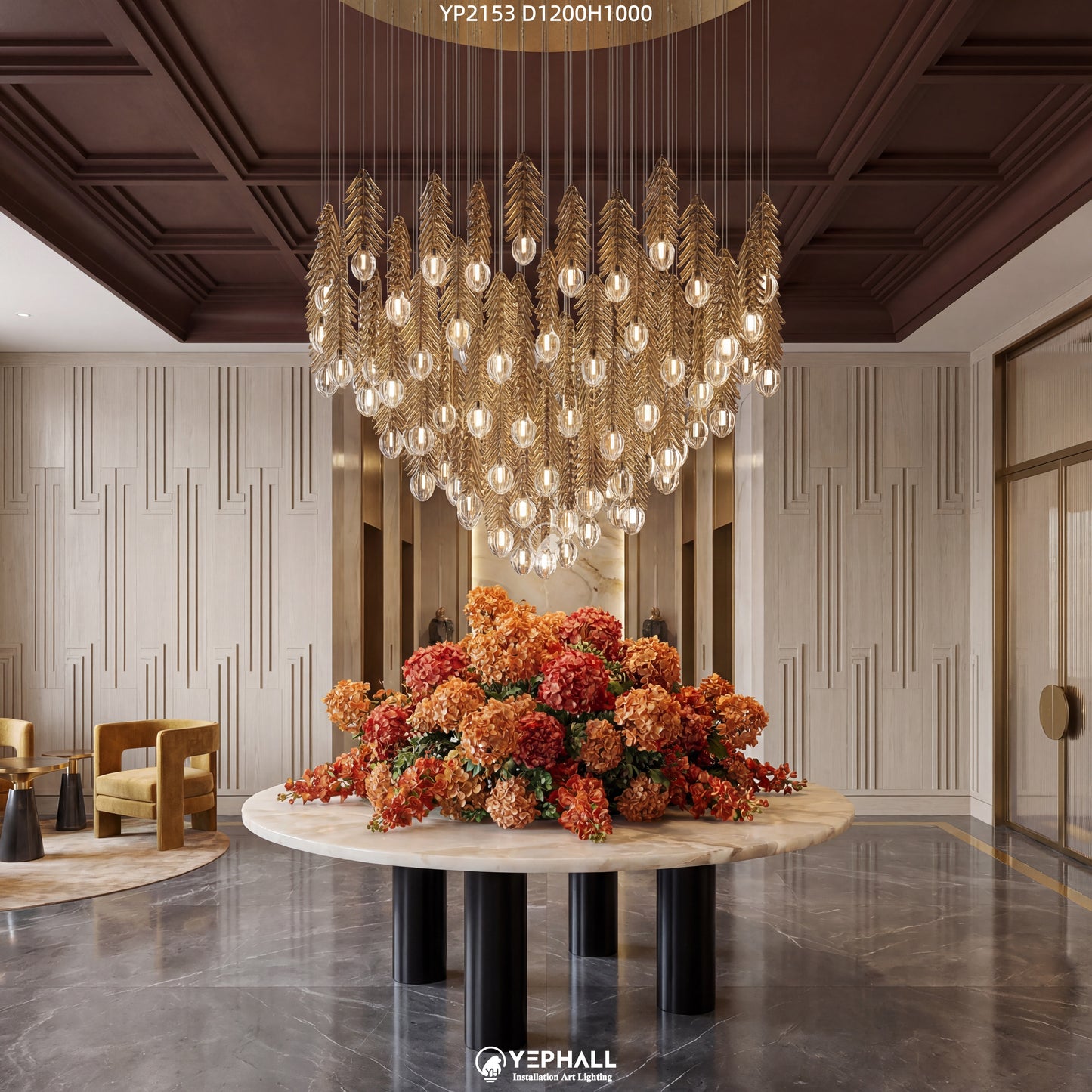 YP2153 Art Lighting Composition