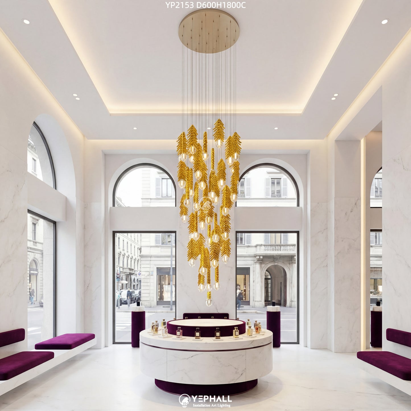 YP2153 Art Lighting Composition