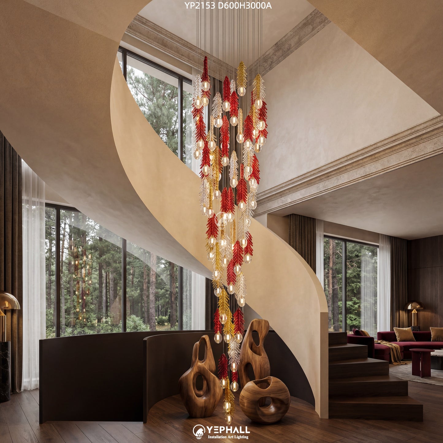 YP2153 Art Lighting Composition