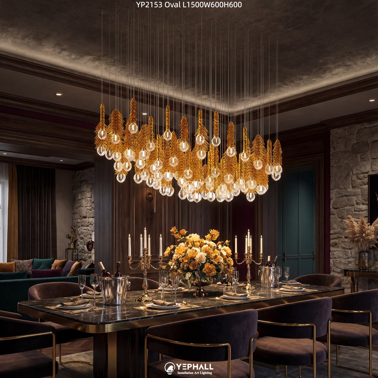 YP2153 Art Lighting Composition