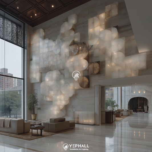 YP1898 Wall Art Lamp Composition